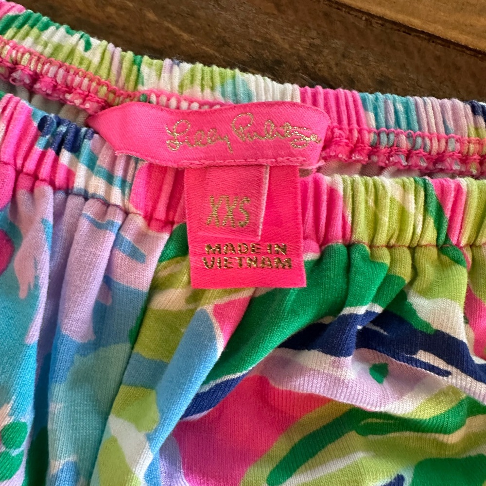 Lilly Pulitzer Lana Off The Shoulder Skort Romper XXS - Picture 8 of 9